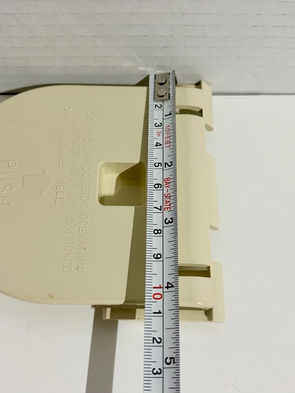 Sears Counter Craft Food Processor Series 400 Blender Well Cover Replacement VTG